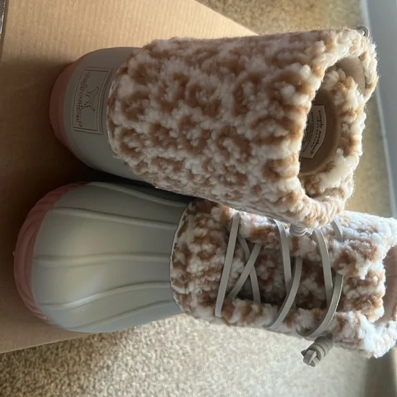 NWT Simply Southern Tan Leopard Boots Size 7 in box - Picture 7 of 12